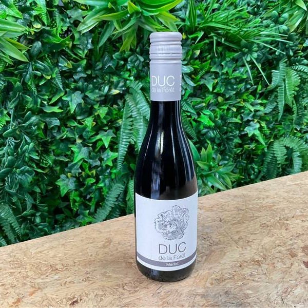 Rotwein DUC de la Forêt Merlot 2019, 375 ml Flasche