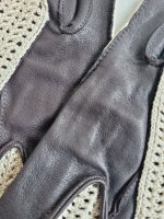 Premium Handschuhe mit Lederbesatz, z.B. für Reit- und Hundesport